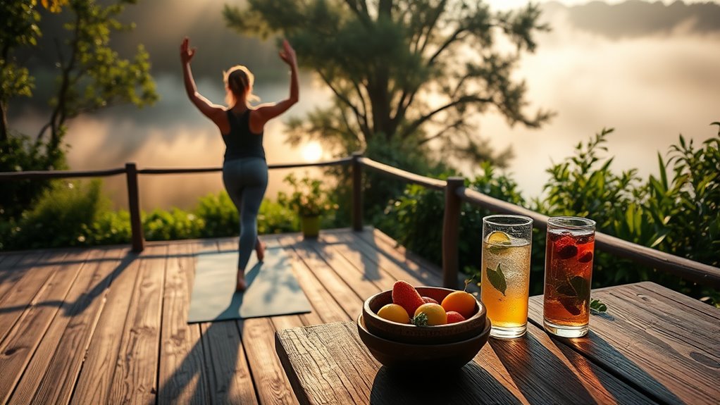 active balanced healthy living
