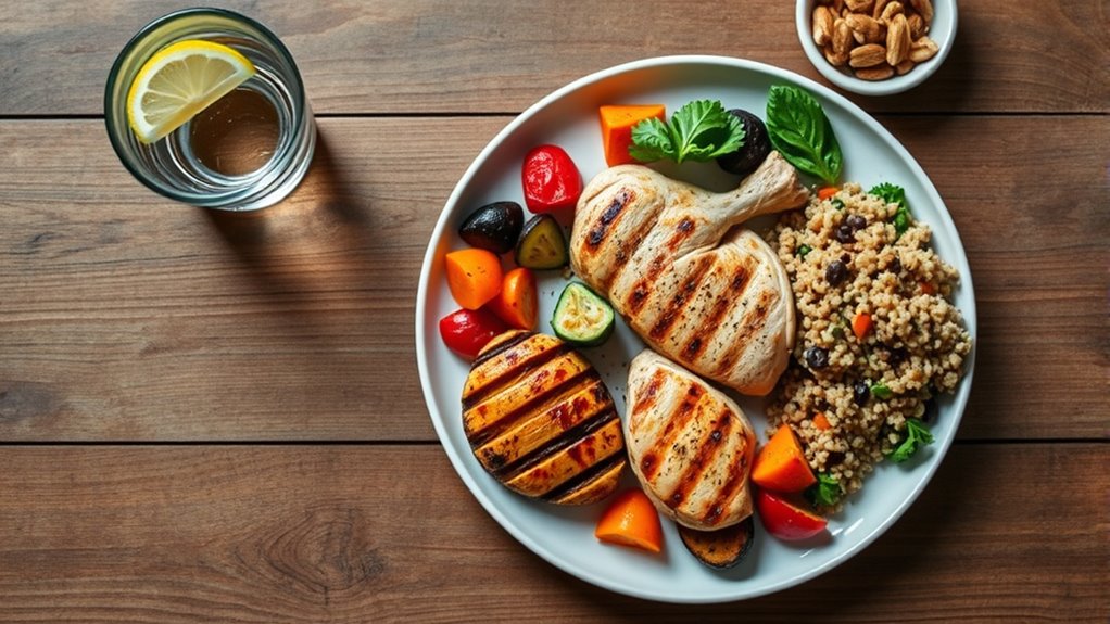 balance meals with portions