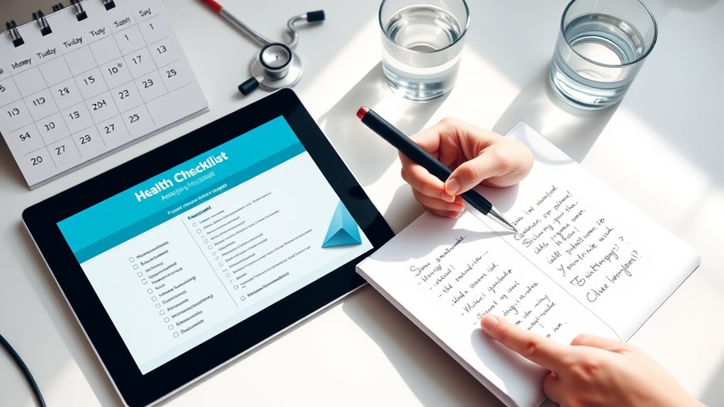 checkup expectations and questions