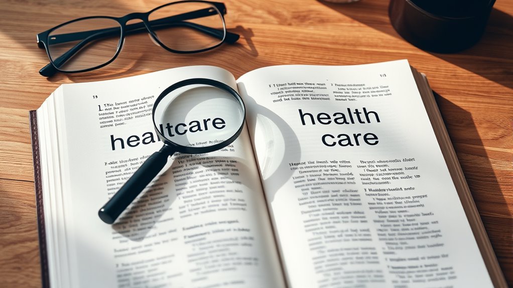 consistent healthcare terminology usage