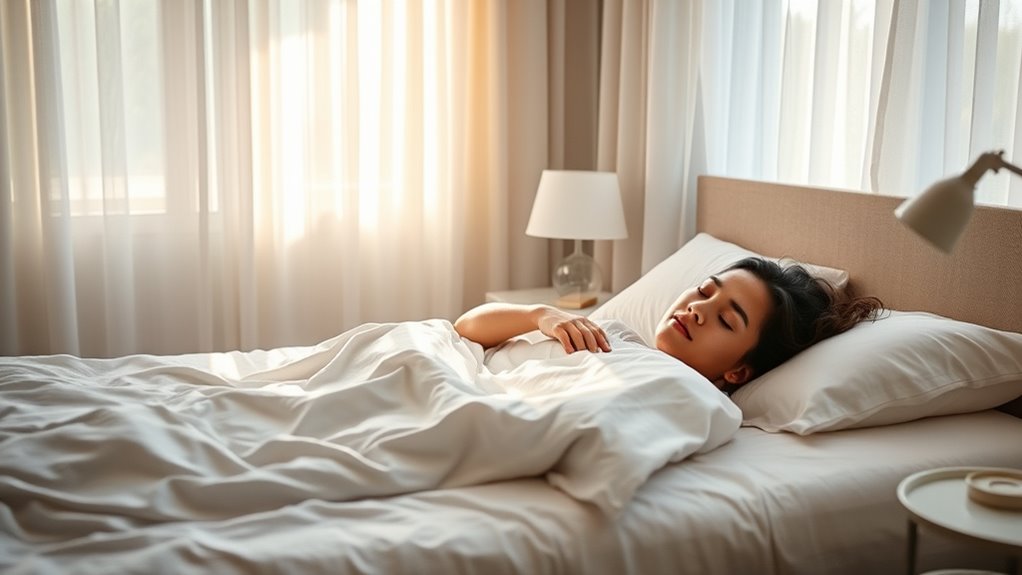 consistent restorative sleep patterns