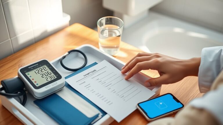 gather health information beforehand