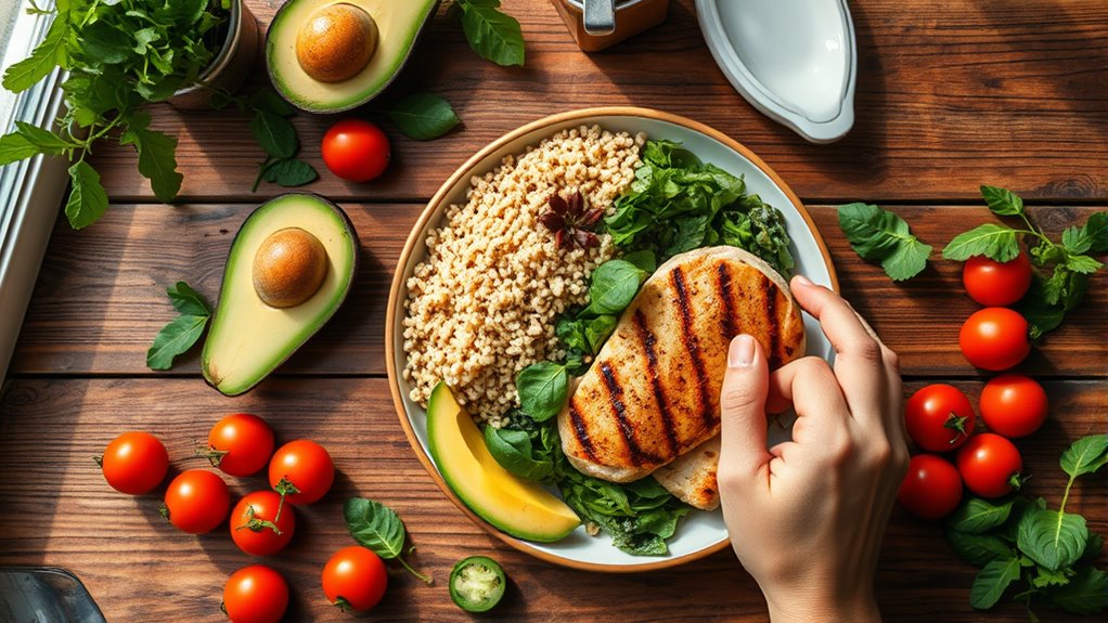 include diverse portion controlled foods