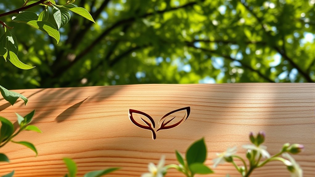 nature inspired health branding elements