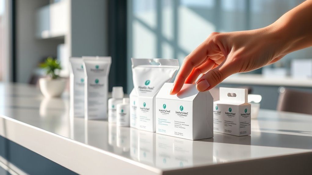 selecting healthcare product groups