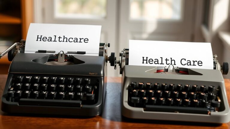 spelling of healthcare terminology